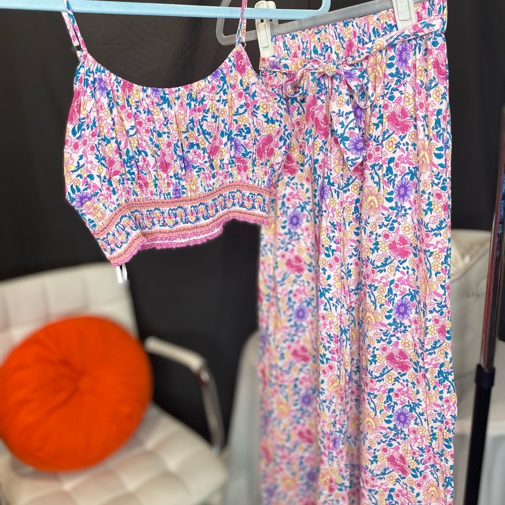 Matching Pants and Top Set